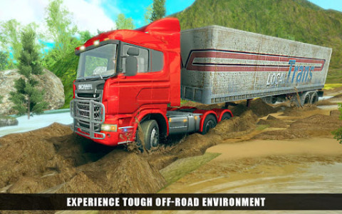 اسکرین شات بازی Off-Road USA Trucker Muddy Driving: Heavy Cargo 2