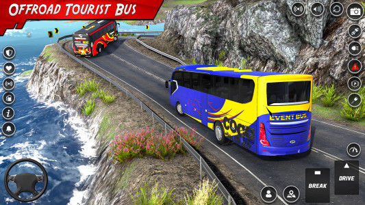 اسکرین شات 4 بازی Offroad Bus Simulator 3d drive