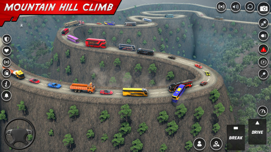 اسکرین شات 1 بازی Offroad Bus Simulator 3d drive