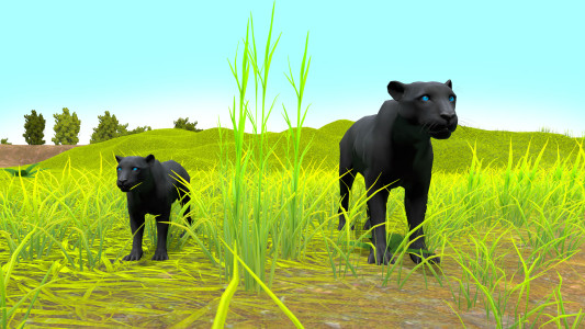 اسکرین شات 2 بازی Black Panther Simulator Games