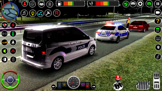 اسکرین شات بازی Police Car Parking : Car Games 4