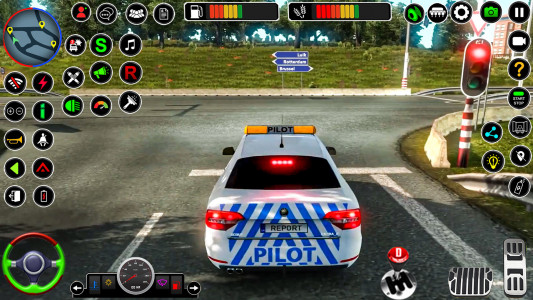 اسکرین شات بازی Police Car Parking : Car Games 2