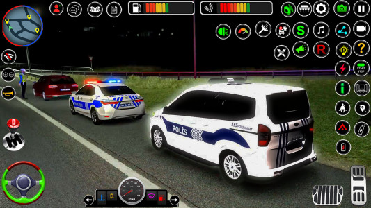 اسکرین شات بازی Police Car Parking : Car Games 3