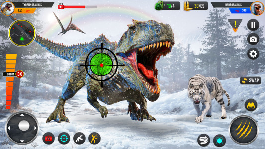 اسکرین شات 1 بازی Wild Dino Hunting Jungle Games