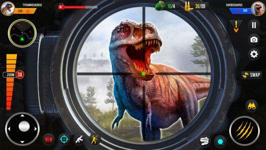 اسکرین شات بازی Wild Dino Hunting Jungle Games 4