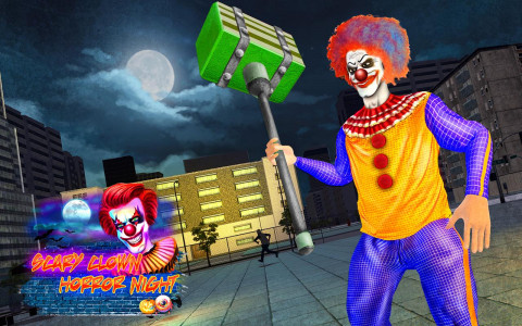 اسکرین شات بازی Scary Clown Attack Simulator:  1
