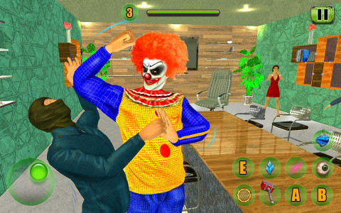 اسکرین شات بازی Scary Clown Attack Simulator:  3