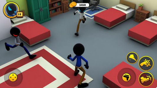 اسکرین شات بازی Stickman Dorm Exploration Escape Game 3D 6