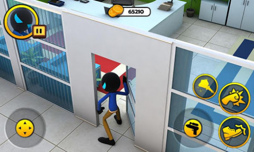 اسکرین شات بازی Stickman Dorm Exploration Escape Game 3D 3