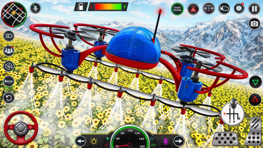 اسکرین شات 7 برنامه Big Farming Tractor Game 3D
