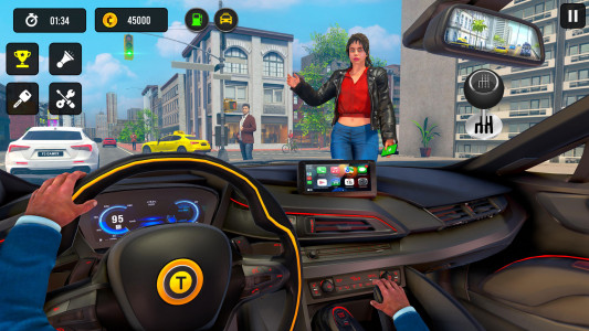 اسکرین شات بازی Taxi Simulator 3d Taxi Driver 1