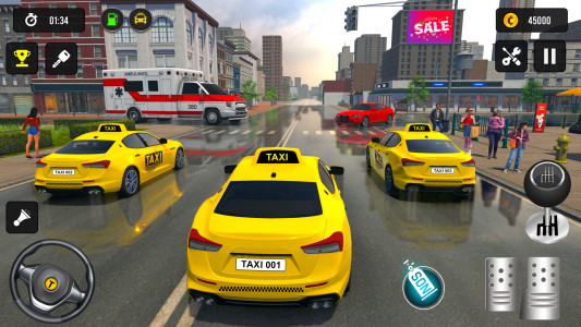 اسکرین شات بازی Taxi Simulator 3d Taxi Driver 4