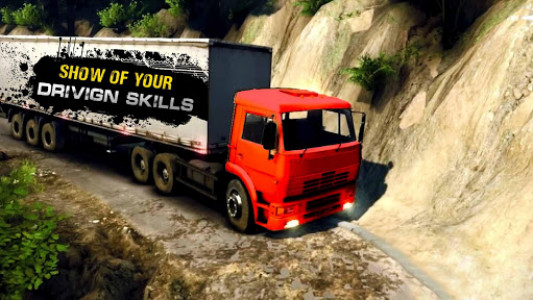اسکرین شات بازی Big Truck Driver Cargo Truck Driving Simulator 3D 6