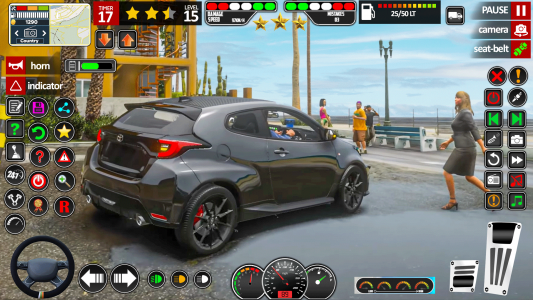 اسکرین شات 2 بازی Real Taxi Car Driving Cab Game
