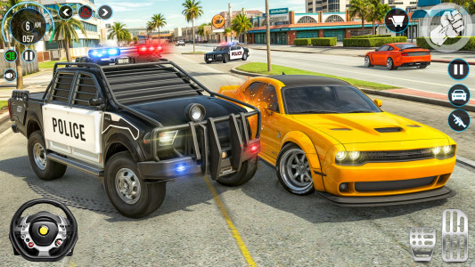 اسکرین شات بازی Police Van Games Cop Simulator 1