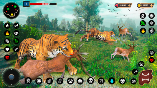 اسکرین شات 1 بازی Tiger Simulator 3D Animal Game