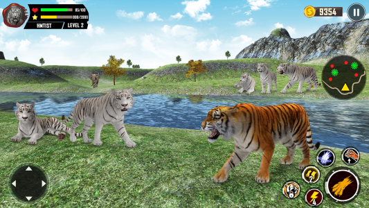 اسکرین شات بازی Wild Tiger Simulator 3D Games 4