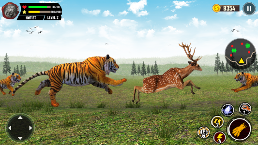 اسکرین شات بازی Wild Tiger Simulator 3D Games 1