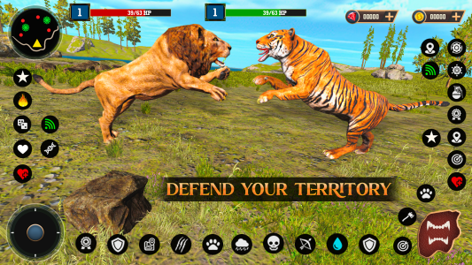 اسکرین شات بازی Lion Simulator Animal Games 3d 1