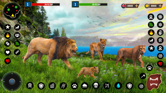 اسکرین شات بازی Lion Simulator Animal Games 3d 4
