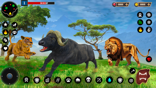 اسکرین شات بازی Lion Simulator Animal Games 3d 2