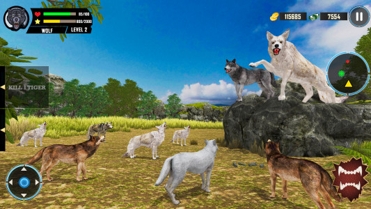 اسکرین شات بازی Wild Wolf Simulator Games 5