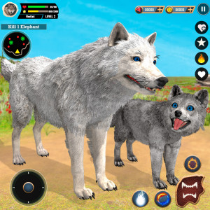 اسکرین شات بازی Wild Wolf Simulator Games 1