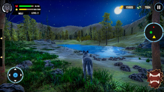 اسکرین شات بازی Wild Wolf Simulator Games 4