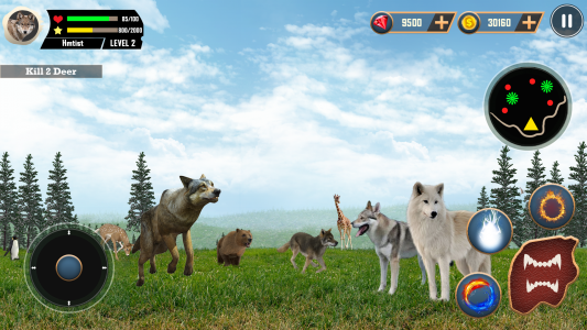 اسکرین شات بازی Wild Wolf Simulator Games 7