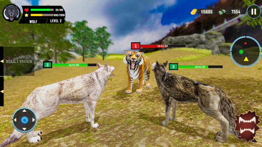 اسکرین شات بازی Wild Wolf Simulator Games 6