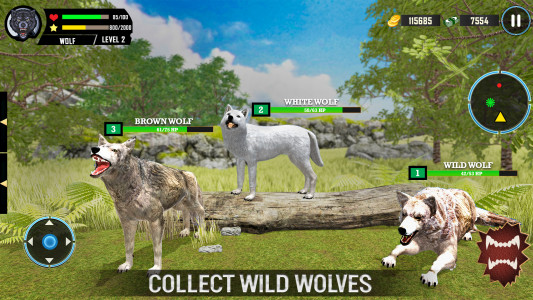 اسکرین شات بازی Wild Wolf Simulator Games 3