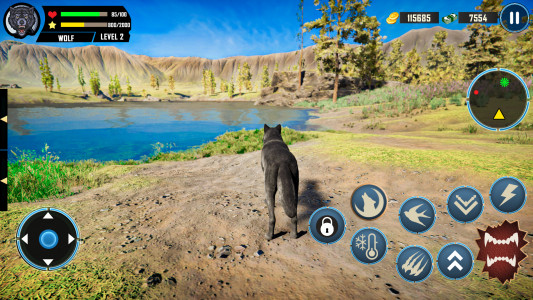 اسکرین شات بازی Wild Wolf Simulator Games 2