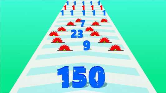 اسکرین شات بازی Numbers Madness Run Merge Game 4