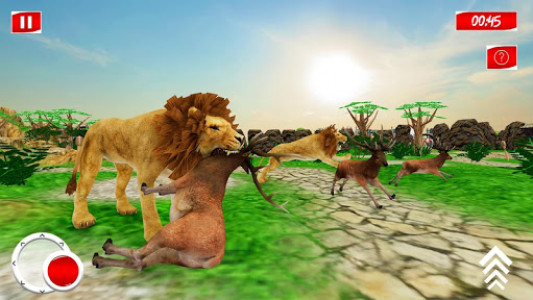 اسکرین شات برنامه Wild Angry Lion Adventure 2020 7