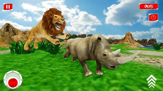 اسکرین شات برنامه Wild Angry Lion Adventure 2020 8
