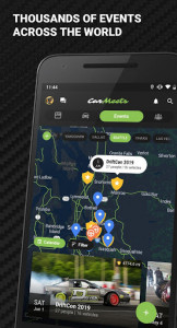 اسکرین شات برنامه CarMeets - The Ultimate Car Enthusiast App 1