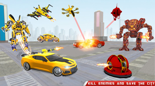 اسکرین شات بازی Robot Car Transform War Games 3