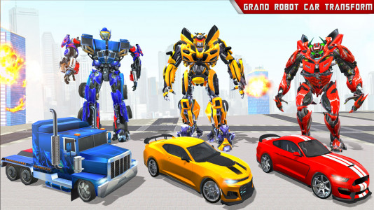 اسکرین شات بازی Robot Car Transform War Games 1