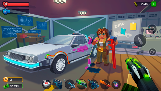 اسکرین شات 3 بازی Pixel Combat: Zombies Strike