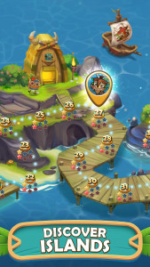 اسکرین شات 2 بازی Tiki Solitaire TriPeaks