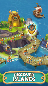 اسکرین شات 2 بازی Tiki Solitaire TriPeaks