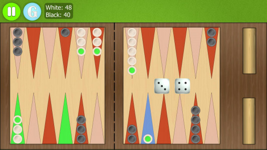 اسکرین شات بازی Backgammon 4