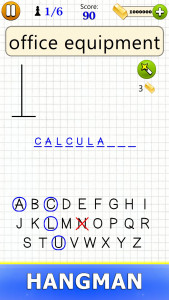 اسکرین شات بازی Hangman - Word Game 1