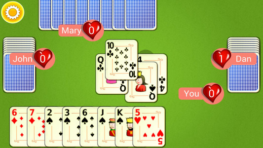 اسکرین شات 5 بازی Hearts Mobile