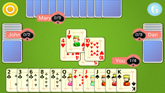 اسکرین شات 5 بازی Spades Mobile
