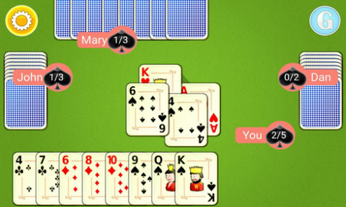 اسکرین شات بازی Spades Mobile 6