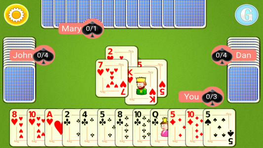 اسکرین شات 3 بازی Spades Mobile