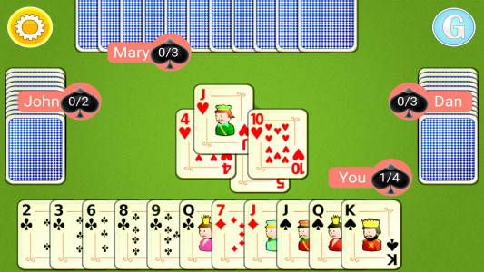 اسکرین شات 5 بازی Spades Mobile