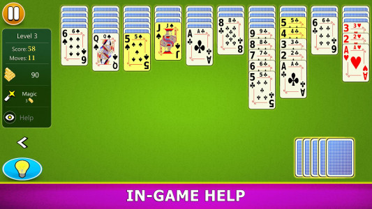 اسکرین شات بازی Spider Solitaire Mobile 7