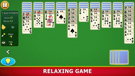 اسکرین شات بازی Spider Solitaire Mobile 8